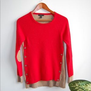 J. Crew Wool Sweater With Elbow Patches- Size S